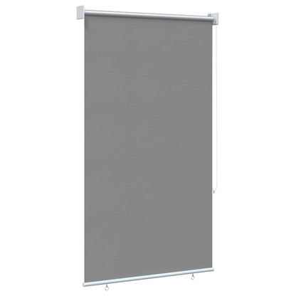 Outdoor Roller Blind UV Protection Light Grey Polyester