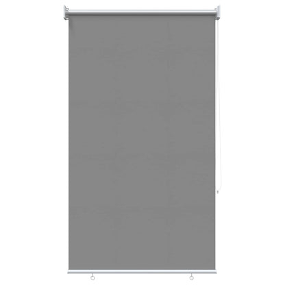Outdoor Roller Blind UV Protection Light Grey Polyester