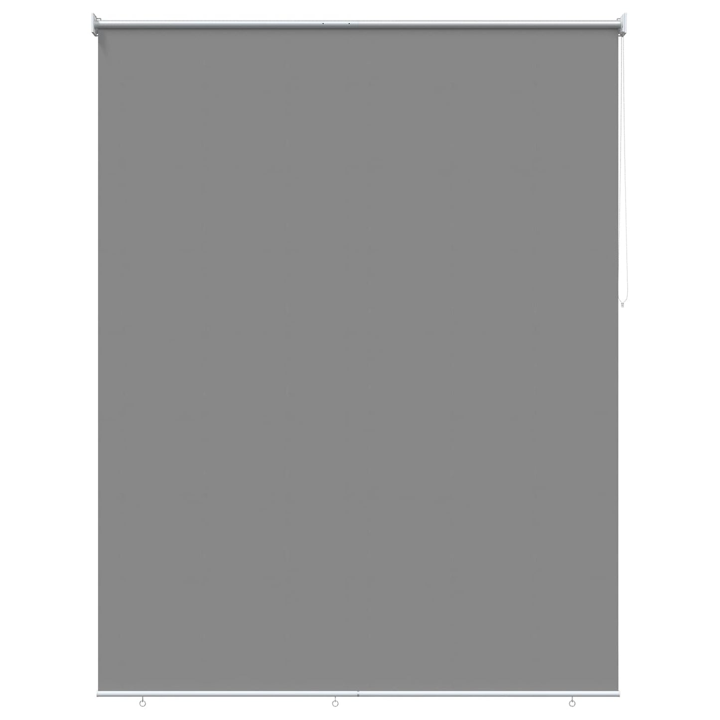 Roller Blind UV Protection Light Grey 160 x 140 cm Polyester