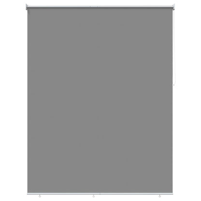 Roller Blind UV Protection Light Grey 200 x 140 cm Polyester