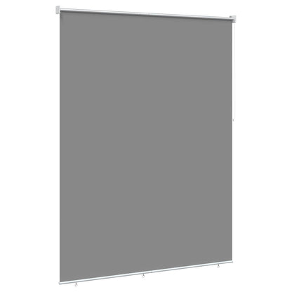 Roller Blind UV Protection Light Grey 160 x 230 cm Polyester