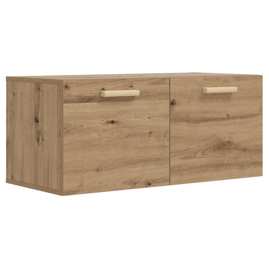 Wall Cabinet Wall-Mounted Artisan oak 80 x 36.5 x 35 cm