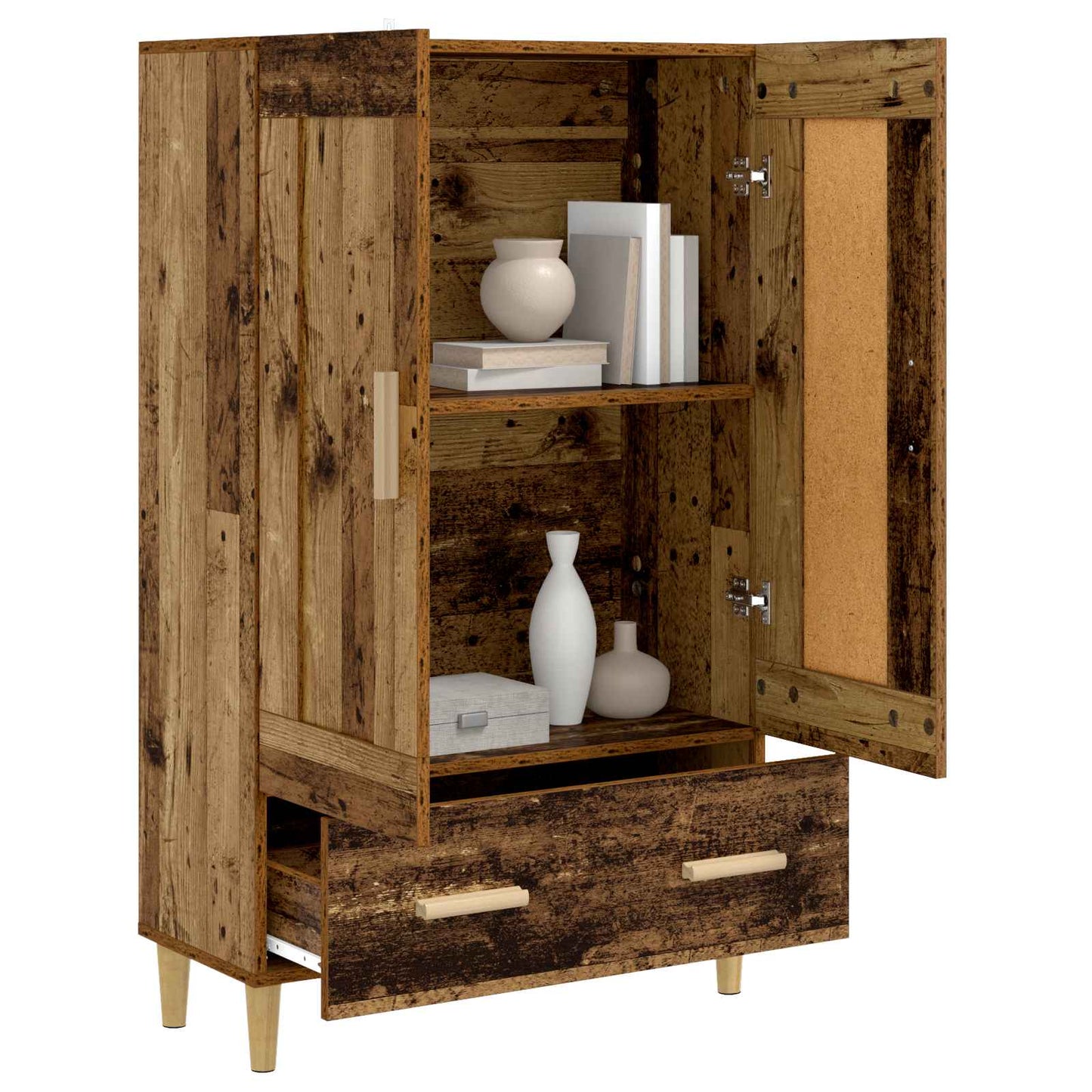 Highboard Old Wood 70 x 31 x 115 cm Engineered Wood
