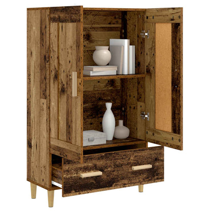 Highboard Old Wood 70 x 31 x 115 cm Engineered Wood