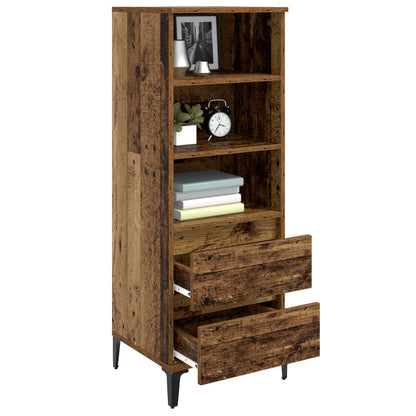 Highboard Old Wood 40 x 36 x 110 cm Engineered Wood