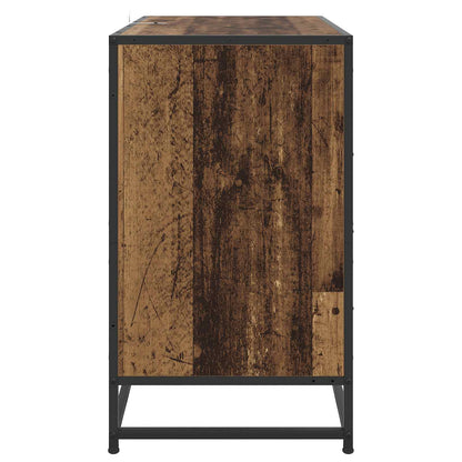 Drawer Cabinet 3-Drawer Old wood 70 x 41 x 70 cm