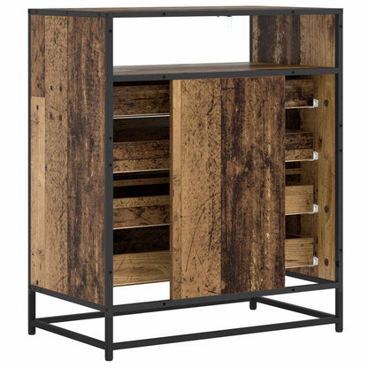 Drawer Cabinet 4-Drawer Old wood 70 x 41 x 83.5 cm