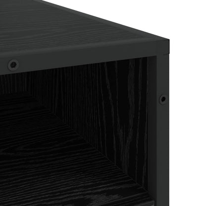 Drawer Cabinet 4-Drawer Black oak 70 x 41 x 83.5 cm