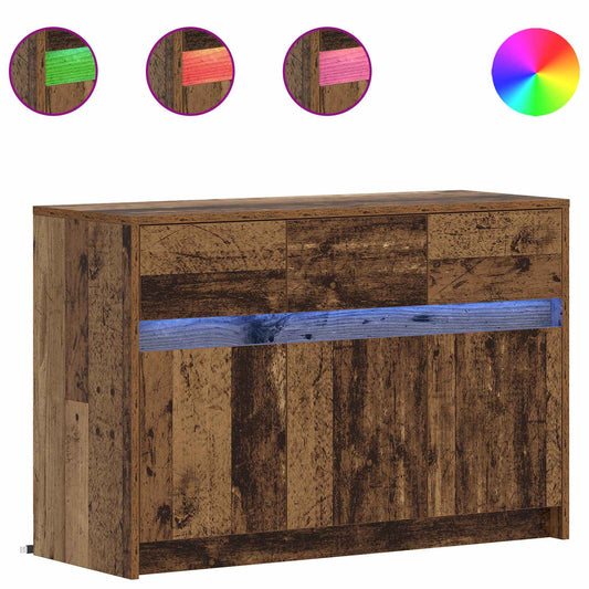 TV Cabinet 91 x 34 x 61 cm Old Wood Engineered Wood