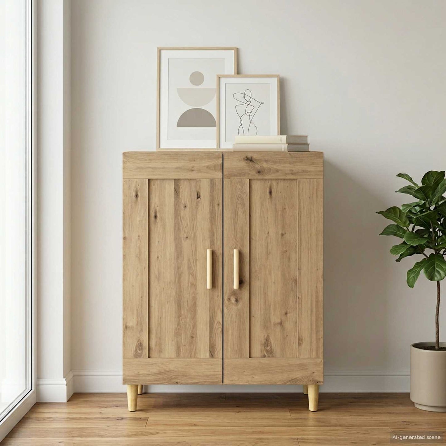 Sideboard Artisan Oak 69.5 x 34 x 90 cm Engineered Wood