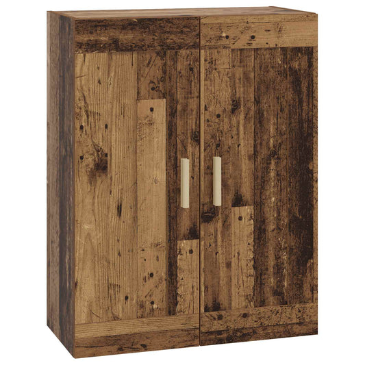 Wall Cabinet Wall-Mounted Old wood 69.5 x 34 x 90 cm