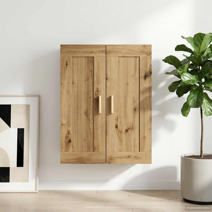 Wall Cabinet Wall-Mounted Artisan oak 69.5 x 34 x 90 cm