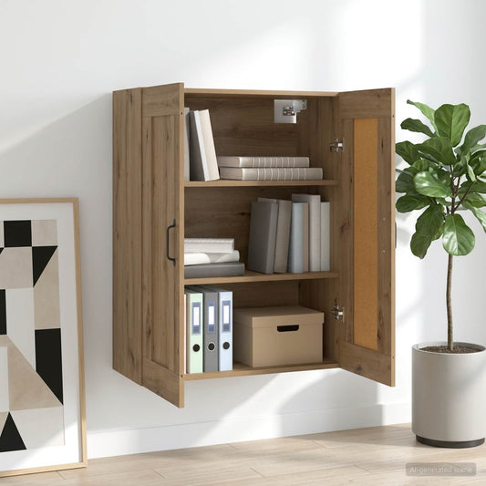 Wall Cabinet Artisan Oak 69.5 x 34 x 90 cm Engineered Wood