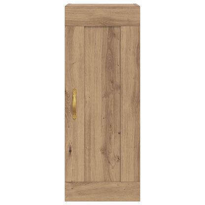 Wall Cabinet Artisan Oak 34.5 x 34 x 90 cm Engineered Wood