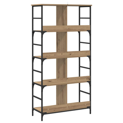 Bookshelf Artisan oak 78.5 x 33 x 153 cm metal PB