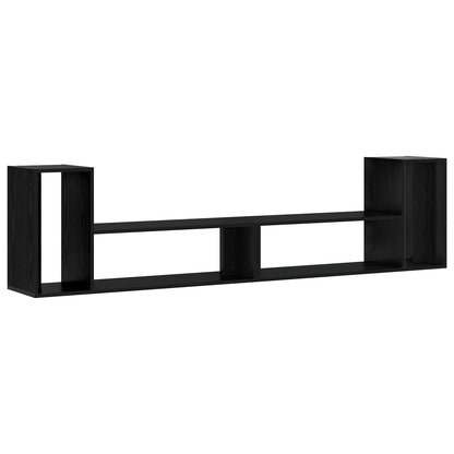 TV Cabinet 100 x 30 x 50 cm Black Oak Engineered Wood