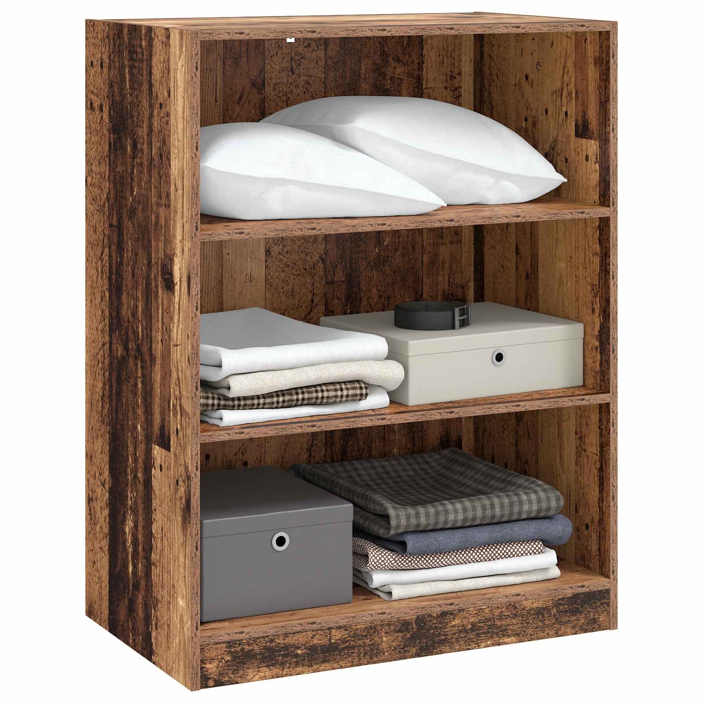 Wardrobe with Shelf with Storage Old wood 77 x 48 x 102 cm PB