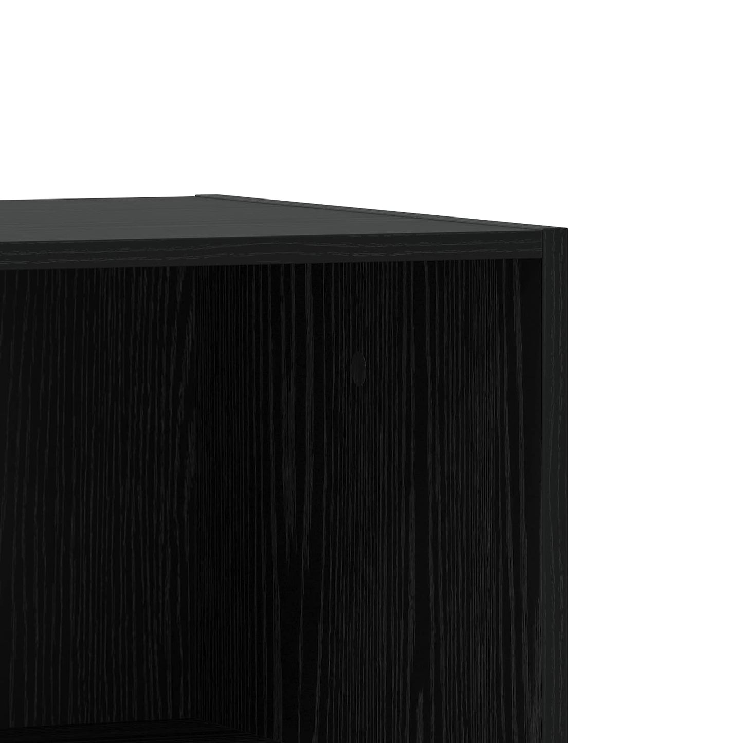 Wardrobe with Shelf with Storage Black oak 77 x 48 x 102 cm PB