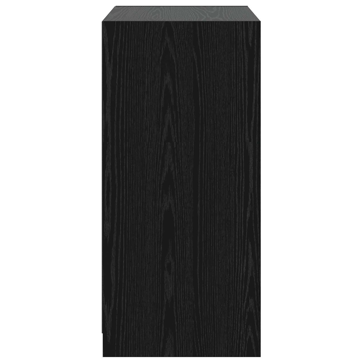 Wardrobe with Shelf with Storage Black oak 77 x 48 x 102 cm PB