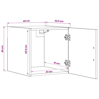 Wall Cabinet Artisan oak 40 x 42.5 x 40 cm PB
