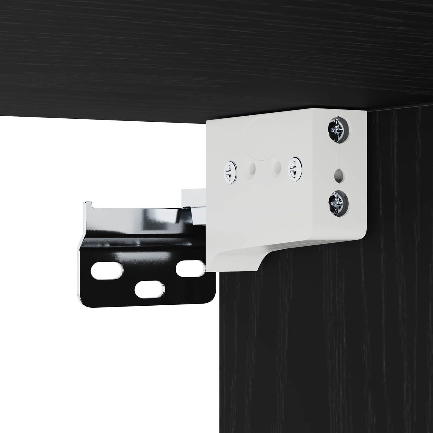 Wall Cabinet Black Oak 40 x 42.5 x 40 cm Engineered Wood