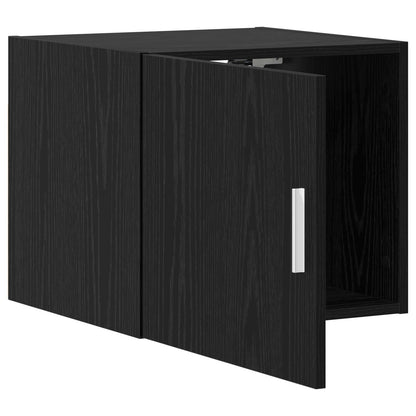 Wall Cabinet Black Oak 45 x 42.5 x 40 cm Engineered Wood
