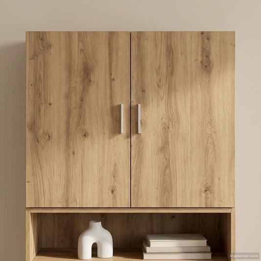 Wall Cabinet Artisan Oak 80 x 42.5 x 64 cm Engineered Wood