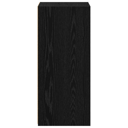 Sideboard Black Oak 40 x 41 x 93 cm Engineered Wood