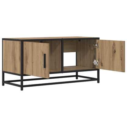 TV Cabinet 80 x 34.5 x 40 cm Artisan Oak Engineered Wood
