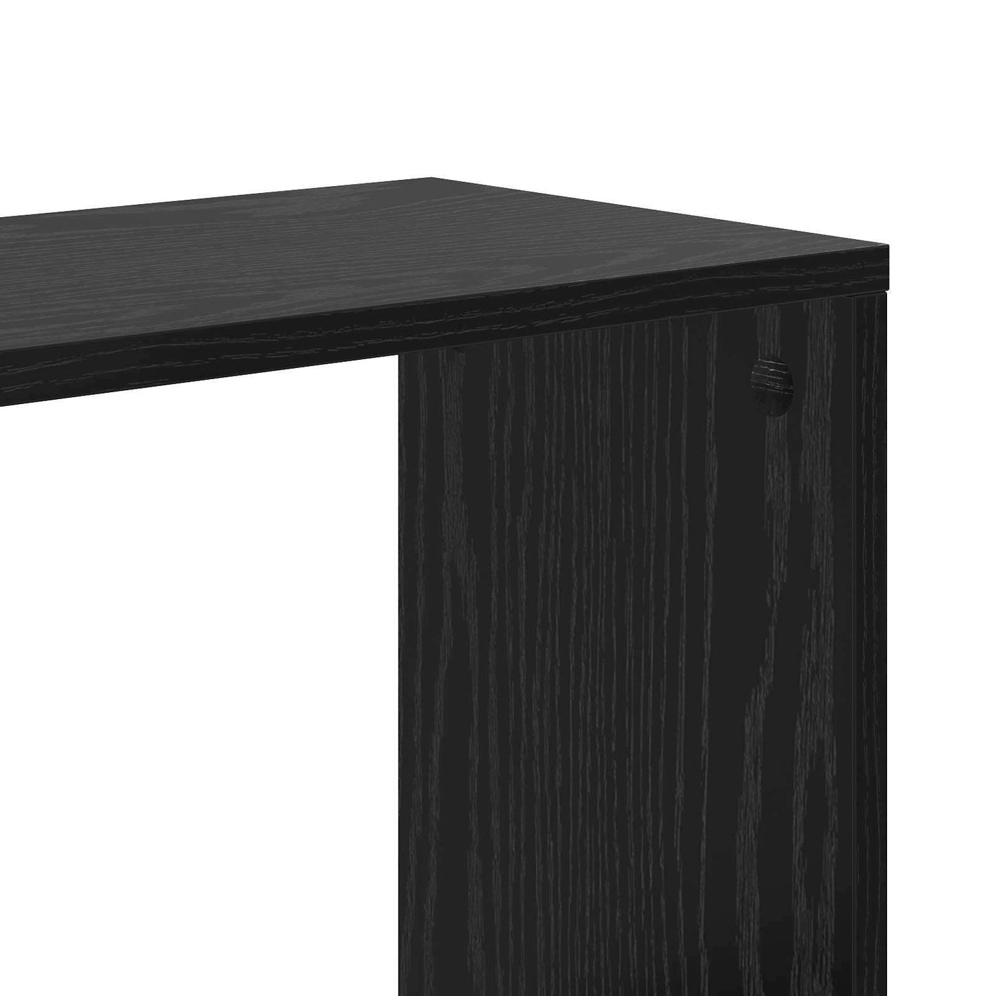 Bookcase Black oak 80.5 x 23.5 x 162.5 cm PB