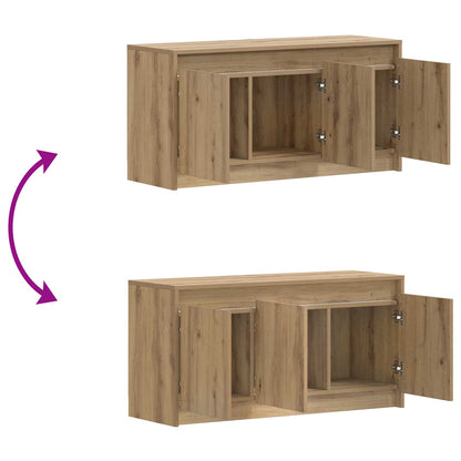 TV Cabinet 100 x 34 x 50 cm Artisan Oak Engineered Wood