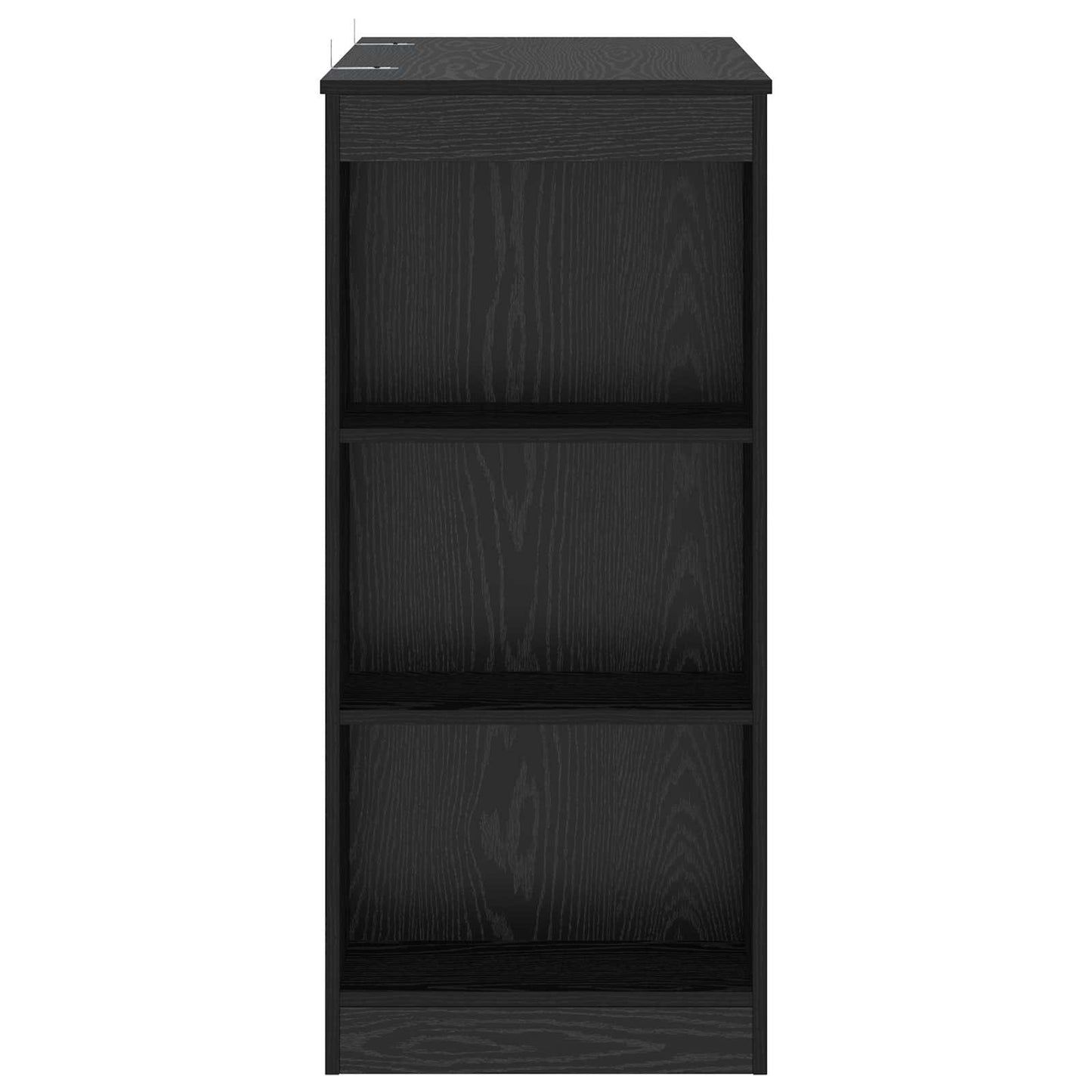 Bar Table 95 x 47 x 103.5 cm Engineered Wood Black Oak
