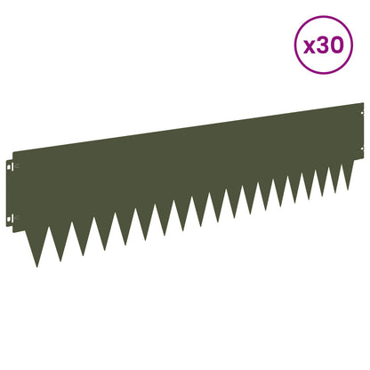 Lawn Edging 30 pcs metal