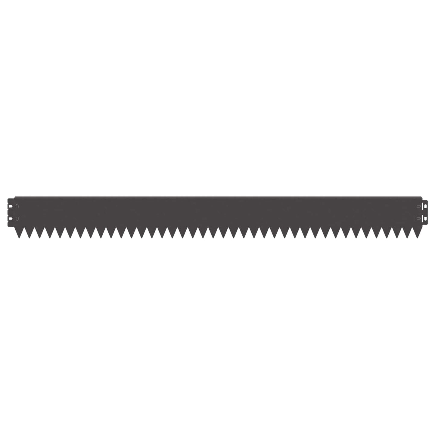 Lawn Edging 20 pcs 103 x 10 cm Steel Black
