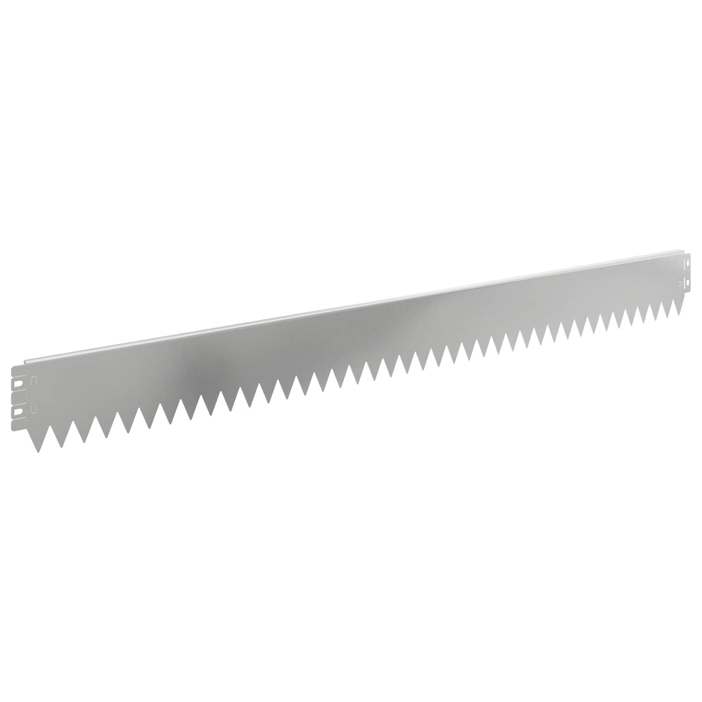 Lawn Edging 20 pcs 103 x 10 cm Steel Silver