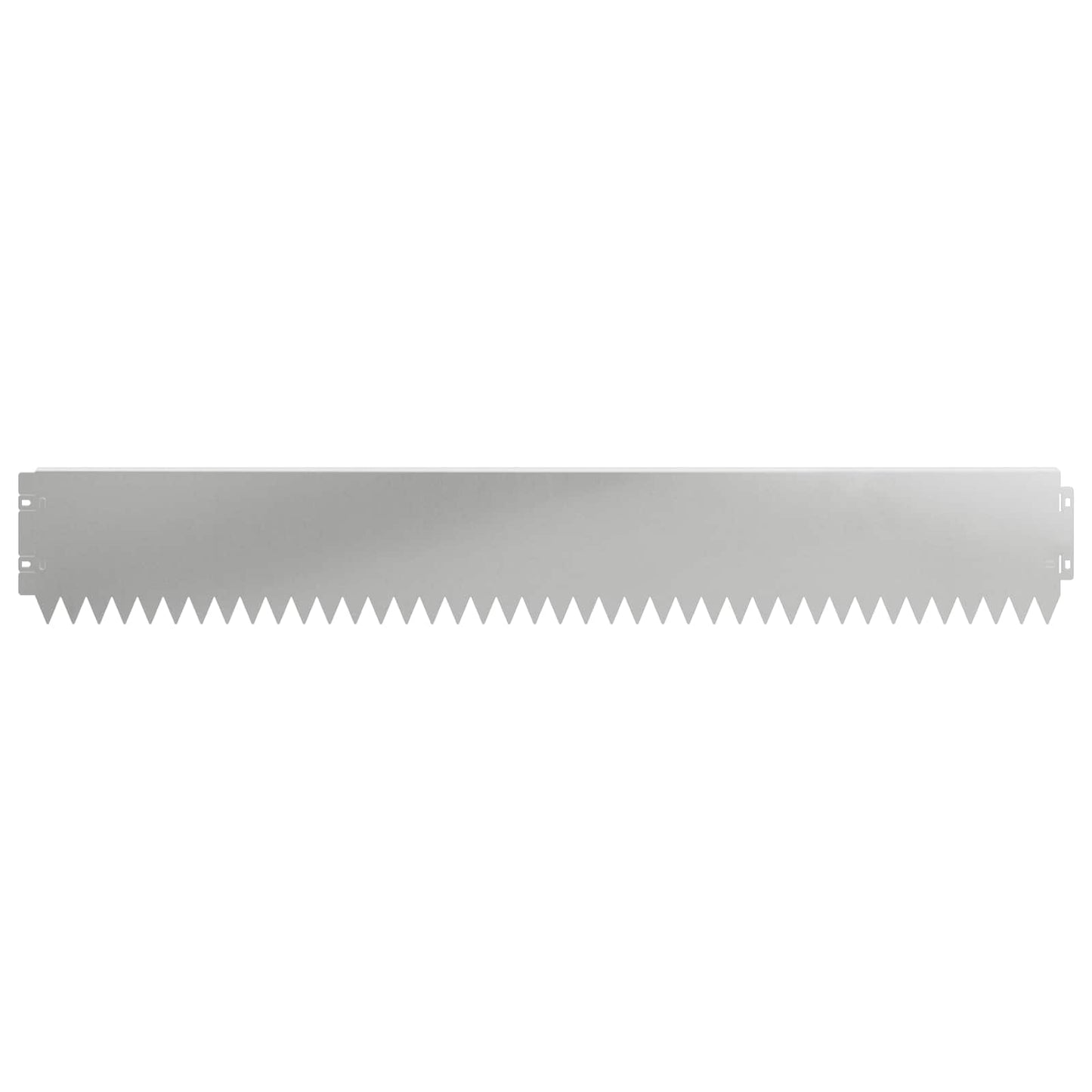 Lawn Edging 20 pcs 103 x 15 cm Steel Silver