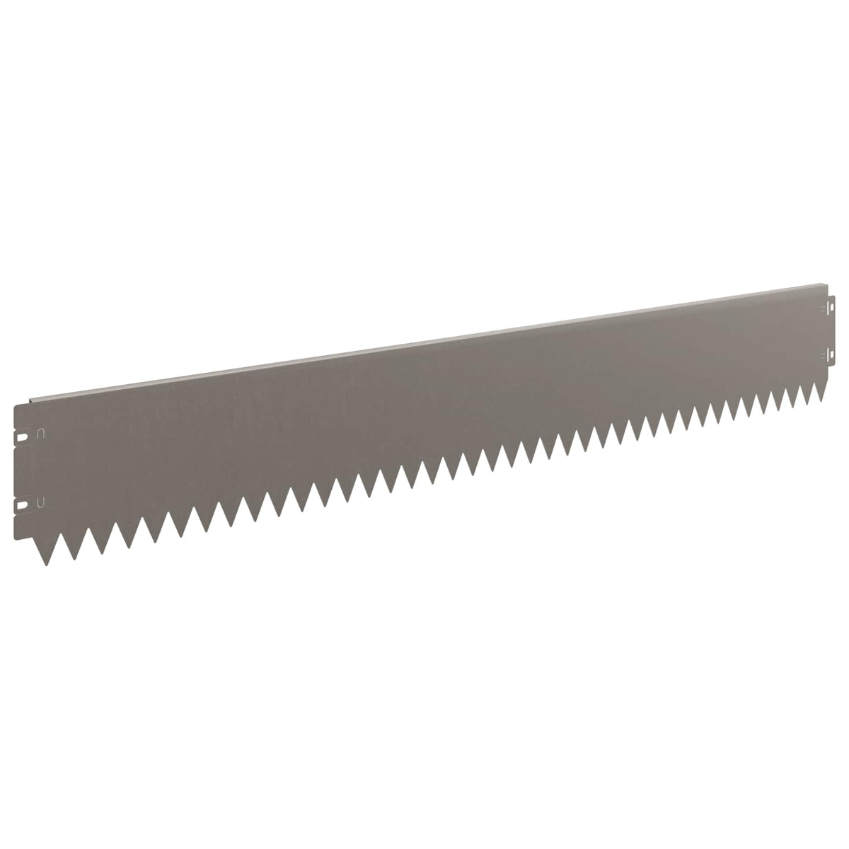Lawn Edging 30 pcs 103 x 15 cm Steel Rusty
