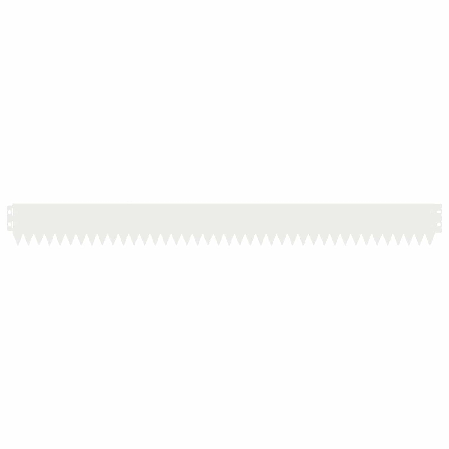 Lawn Edging 50 pcs 103 x 10 cm Steel White