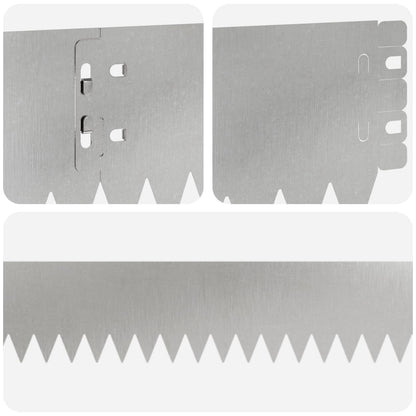 Lawn Edging 20 pcs 103 x 10 cm Steel Silver
