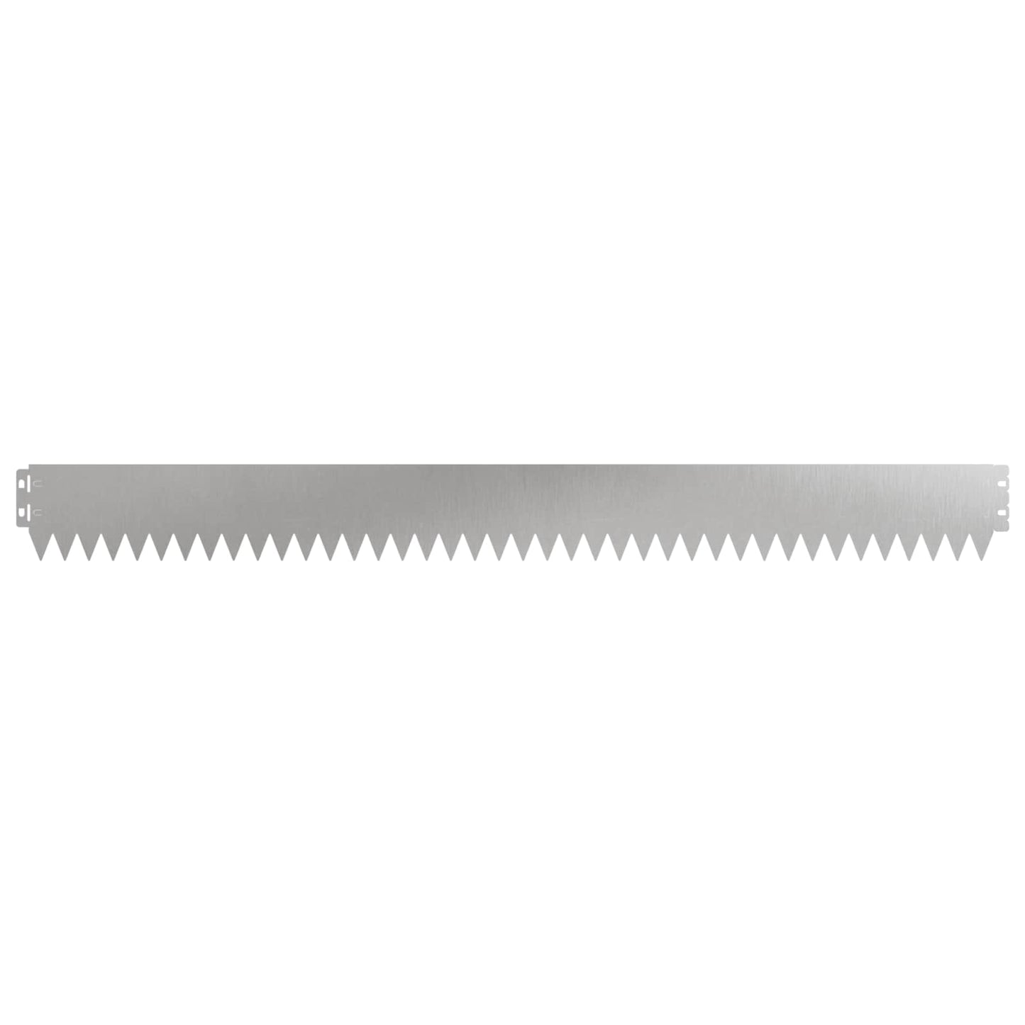 Lawn Edging 30 pcs 103 x 10 cm Steel Silver