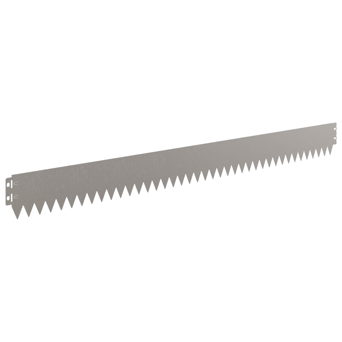 Lawn Edging 30 pcs 103 x 10 cm Steel Rusty