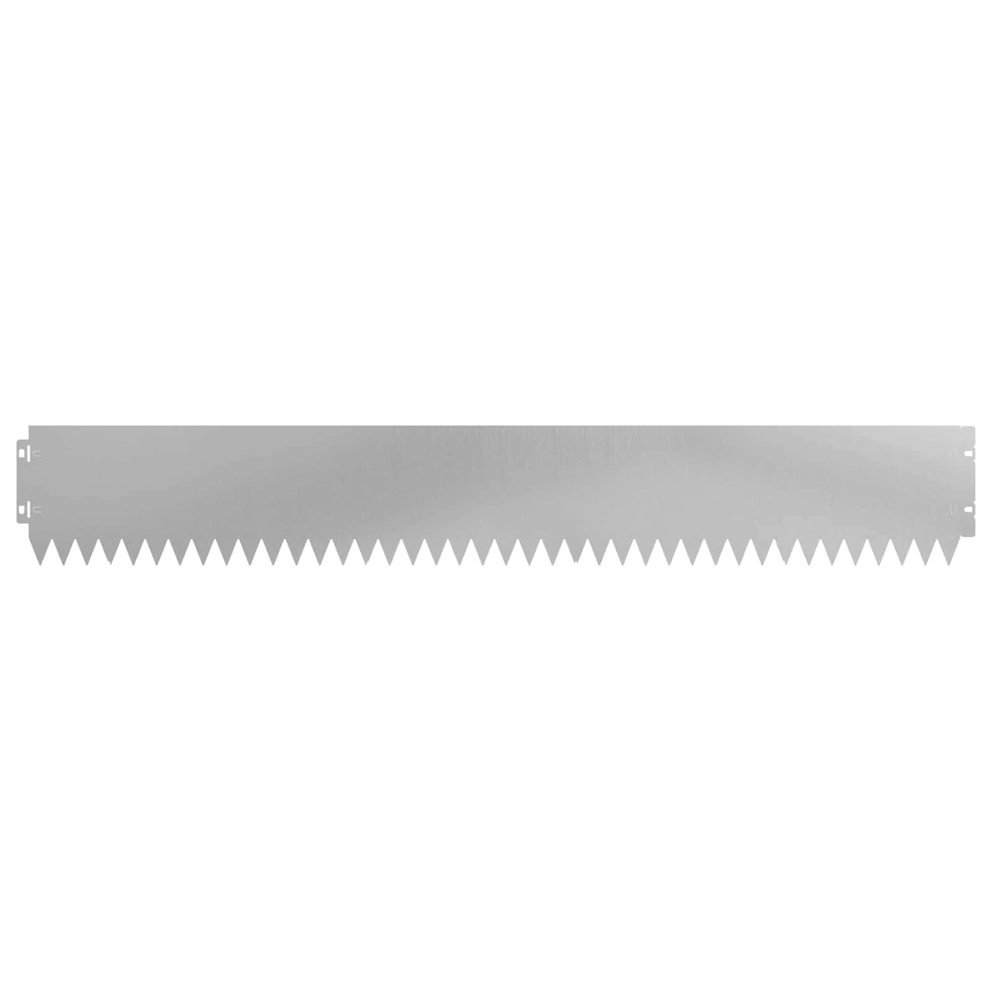 Lawn Edging 30 pcs 103 x 15 cm Steel Silver