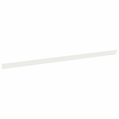 Lawn Edging 50 pcs 102 x 4 x 4 cm Steel White
