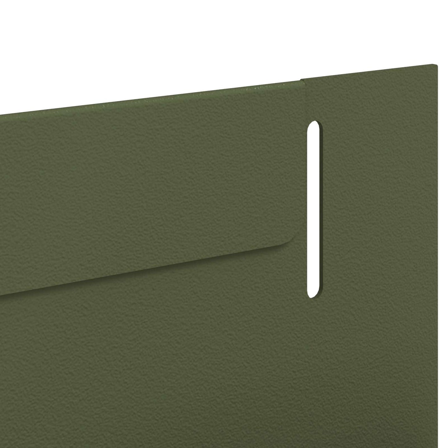 Lawn Edging 20 pcs 102 x 4 x 4 cm Steel Olive Green