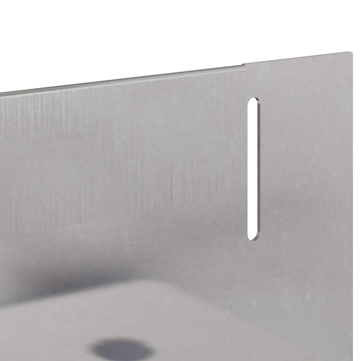Lawn Edging 30 pcs 102 x 4 x 4 cm Steel Silver