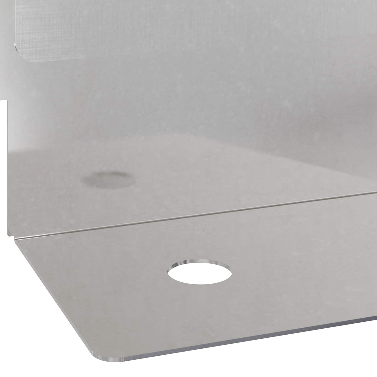Lawn Edging 30 pcs 102 x 4 x 4 cm Steel Silver