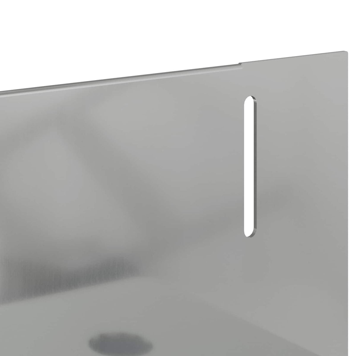 Lawn Edging 20 pcs 102 x 4 x 4 cm Steel Silver