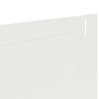 Lawn Edging 20 pcs 102 x 10 x 4 cm Steel White