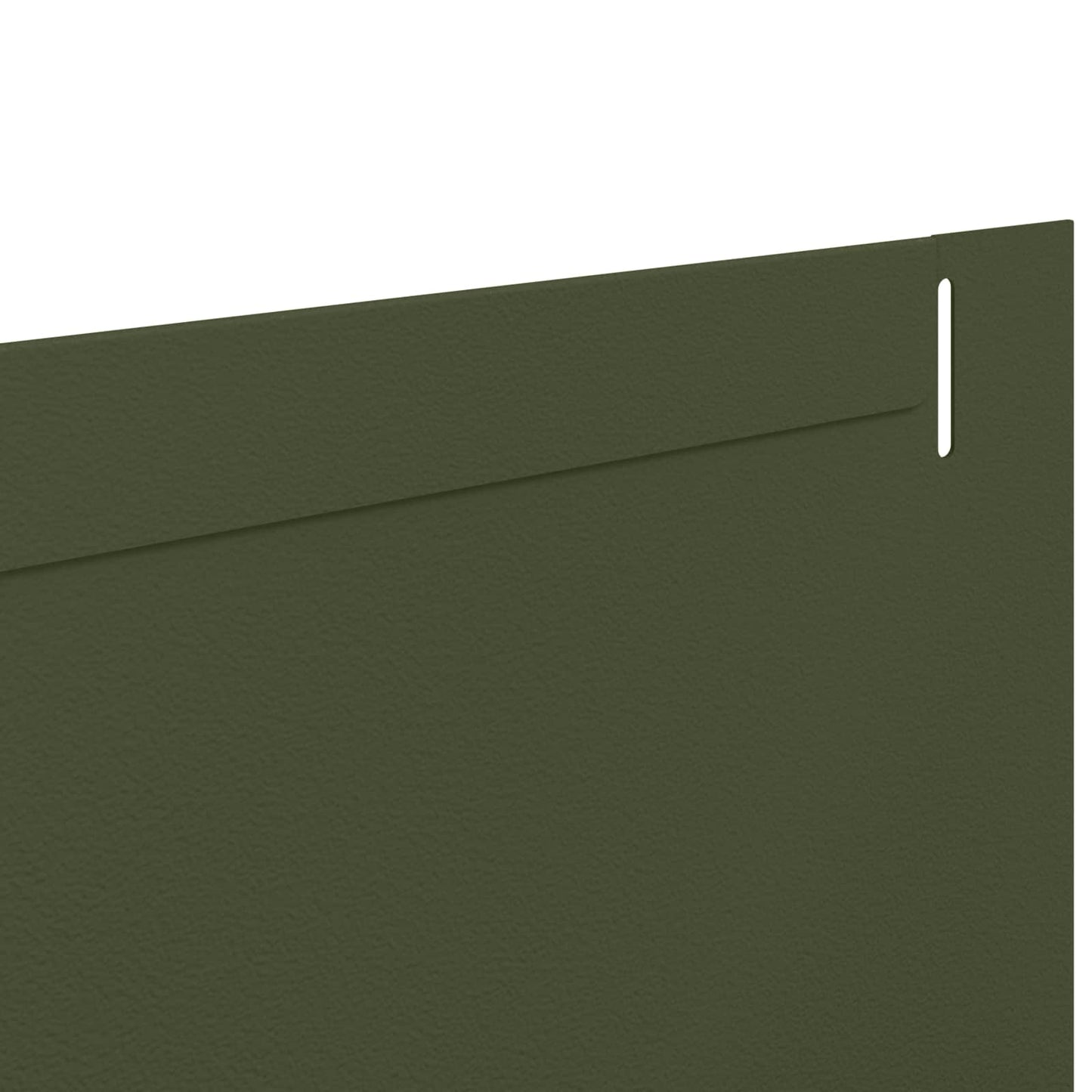 Lawn Edging 10 pcs 102 x 10 x 4 cm Steel Olive Green