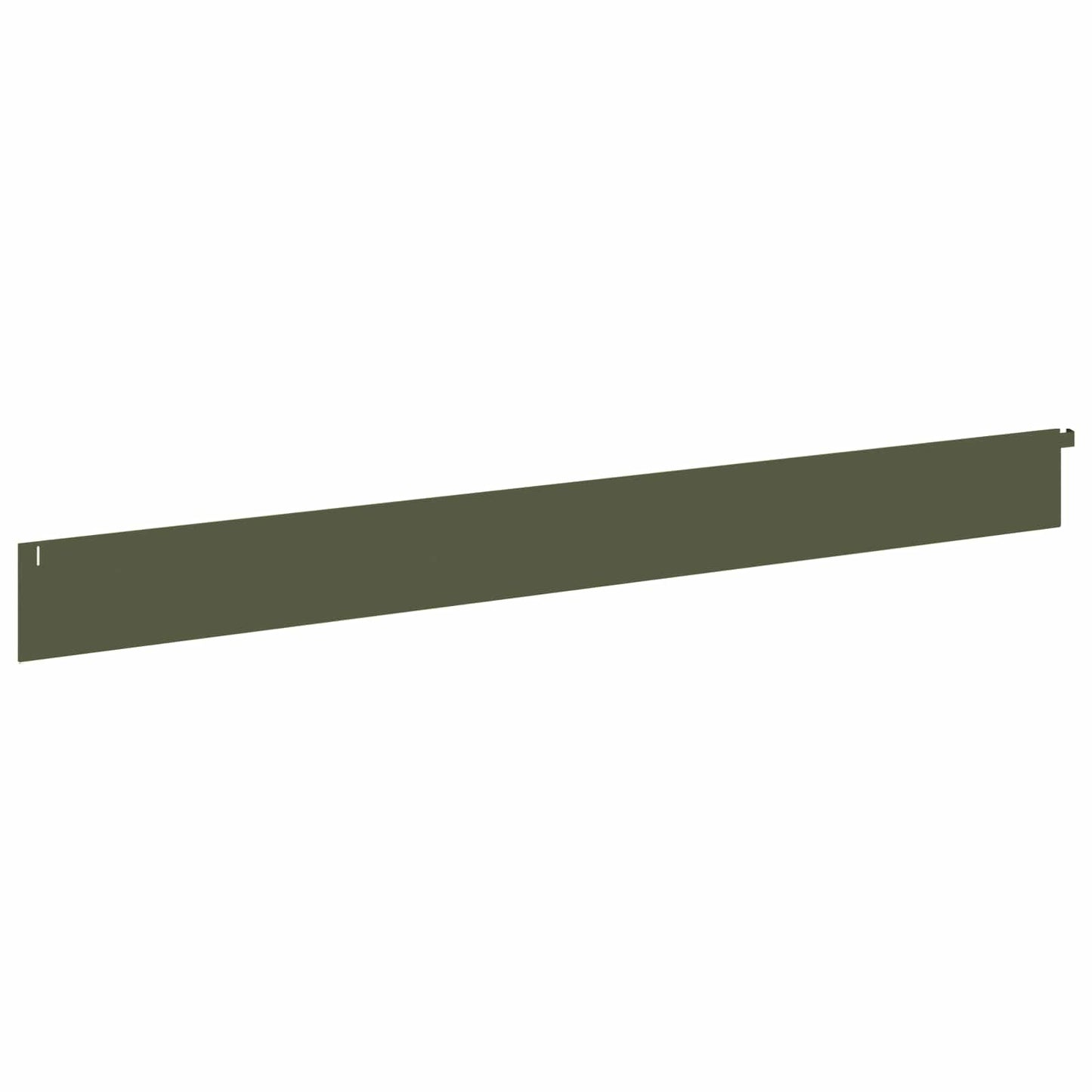 Lawn Edging 30 pcs 102 x 10 x 4 cm Steel Olive Green